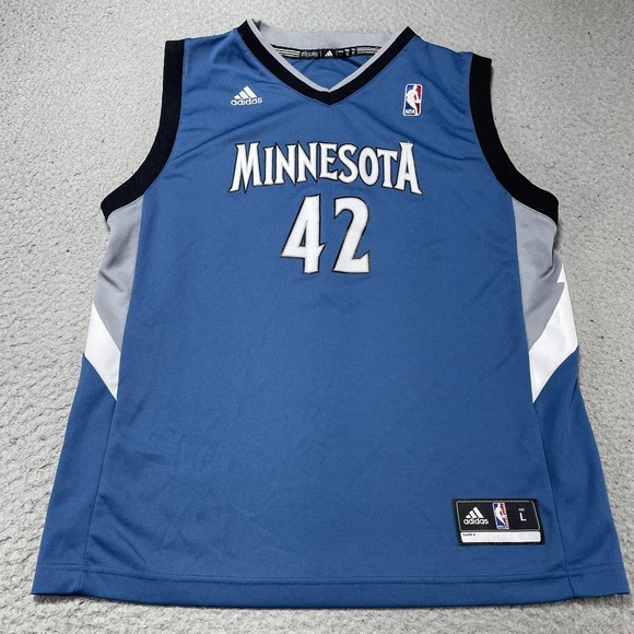 adidas Other - Minnesota Timberwolves Jersey Youth Boys Large Blue NBA Kevin Love 42 Adidas